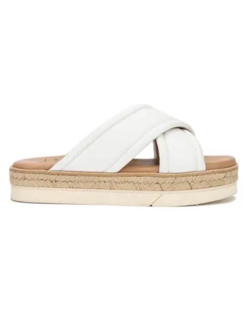 NEW Aquatalia Shaila Platform sandals. White. 7. New in box
